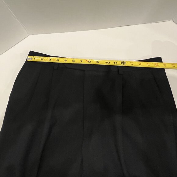 Oscar de la Renta Navy Pinstripe Men's Two Piece Suite - Picture 10 of 10